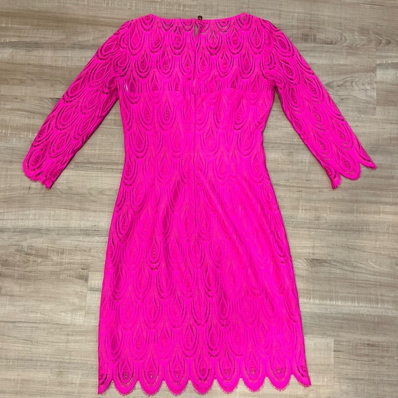 Lilly Pulitzer Hera Feather Lace Sheath Dress - Picture 3 of 5